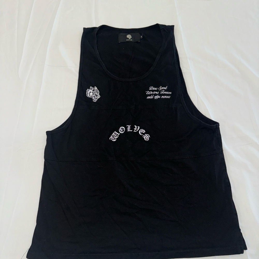 Mens Large Darc Sport Wolves Black Tank Top Muscle Shirt 606 Out Of 1000